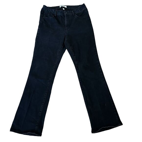 Wax Jean Women's Sustainable Denim Bootcut Stretch Black Size 14 - Picture 8 of 8